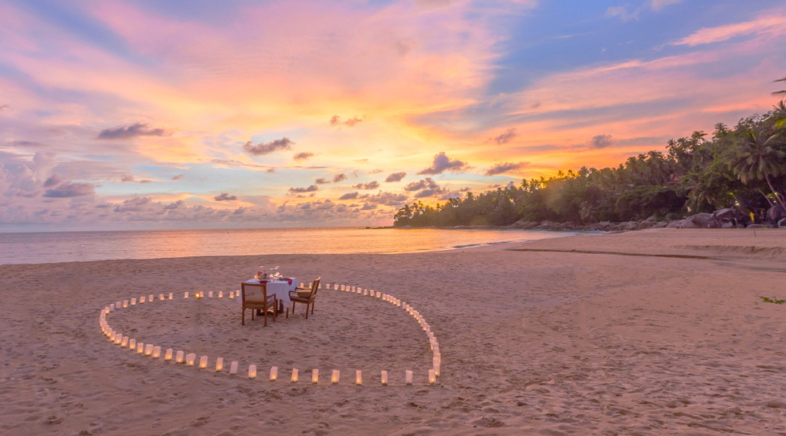 The Surin Phuket, at the table