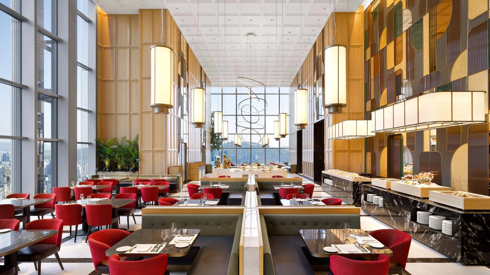 Josun Palace, at the table