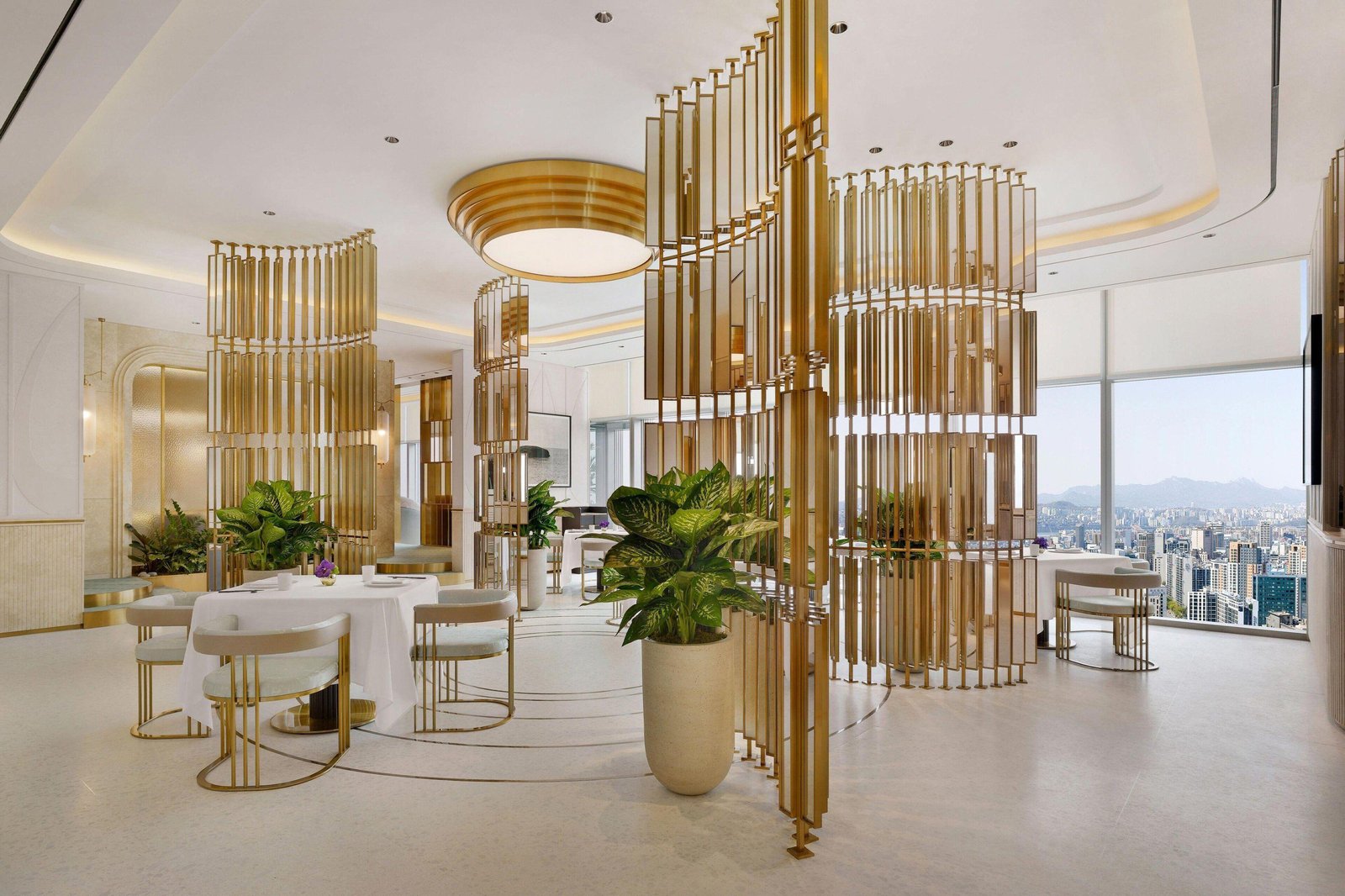 Josun Palace, at the table