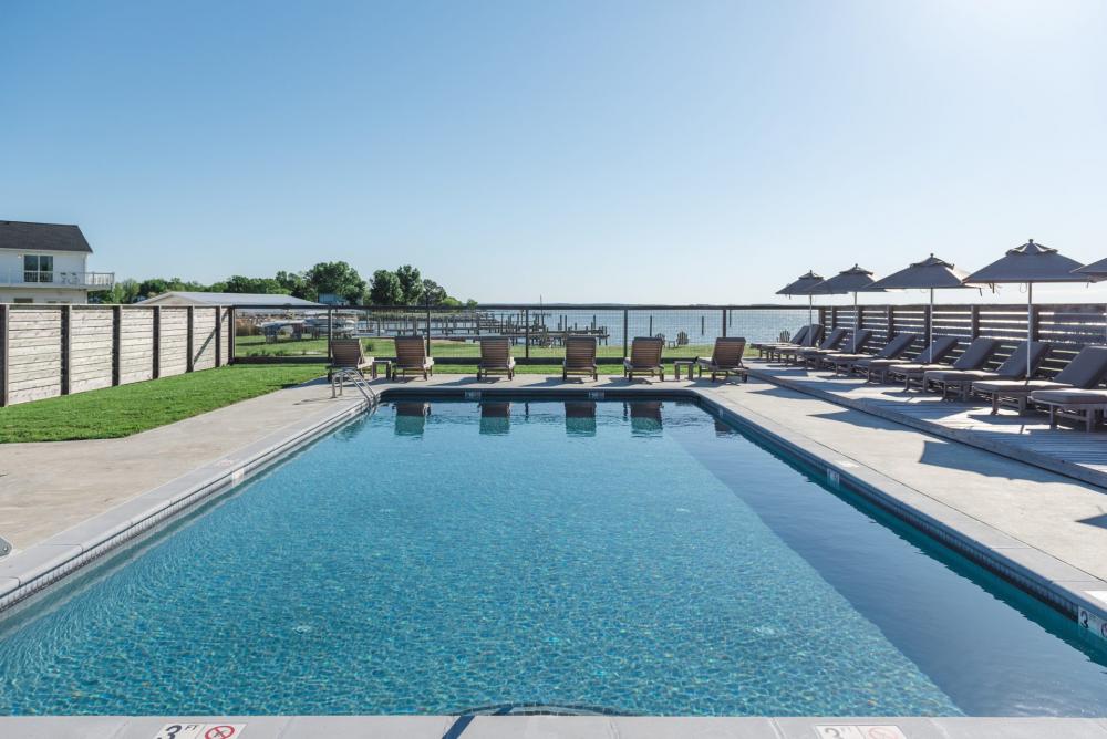 Wylder Hotel Tilghman Island, the pool