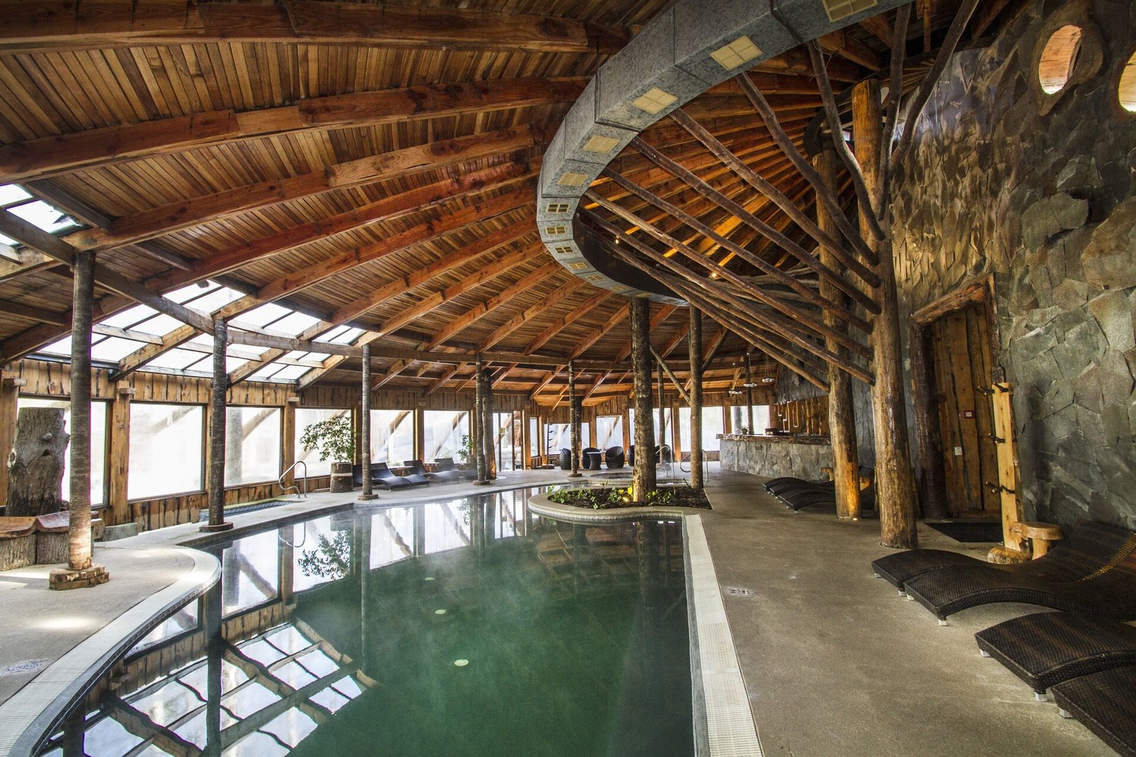 Montaña Mágica Lodge, the pool