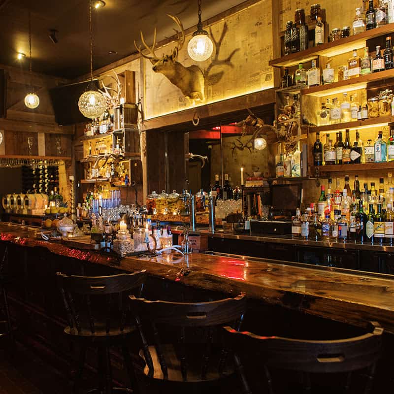 Cuyama Buckhorn, the buckhorn bar