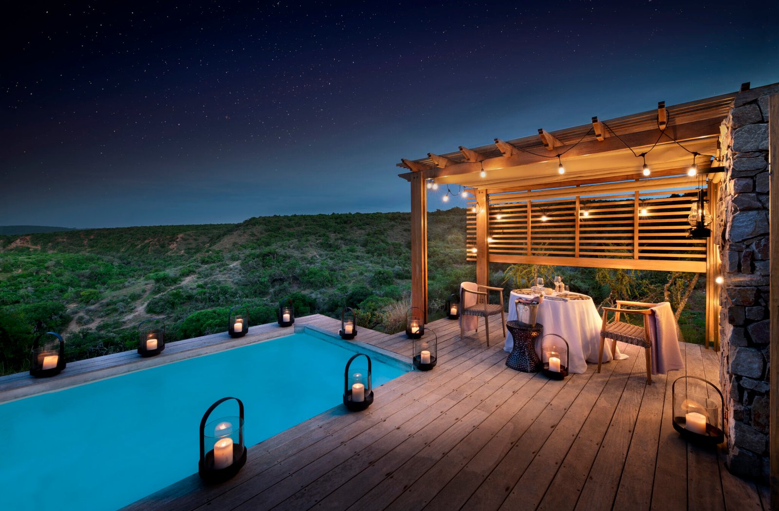 Shamwari Sindile, the pool