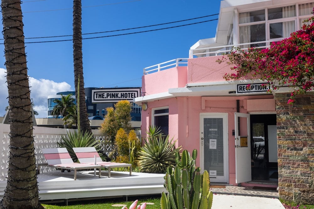 The Pink Hotel Coolangatta, how it began