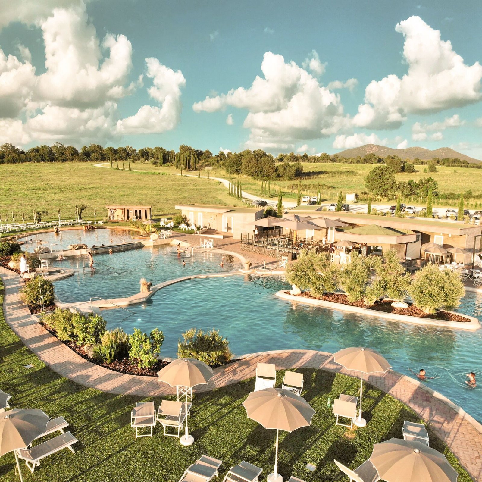 Terme di Vulci Glamping Spa, the pool