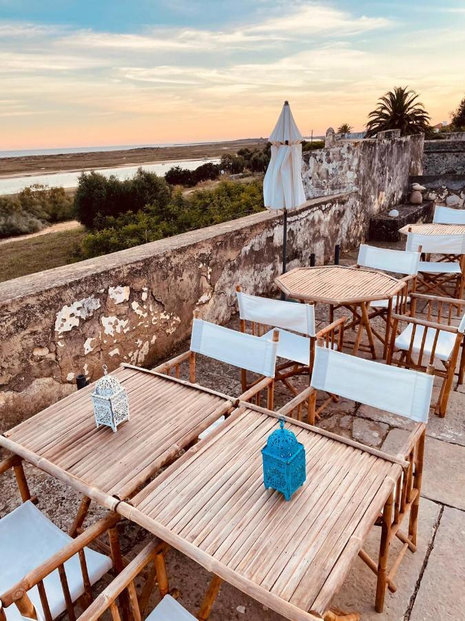 Forte de São João da Barra, bastion breakfast terrace