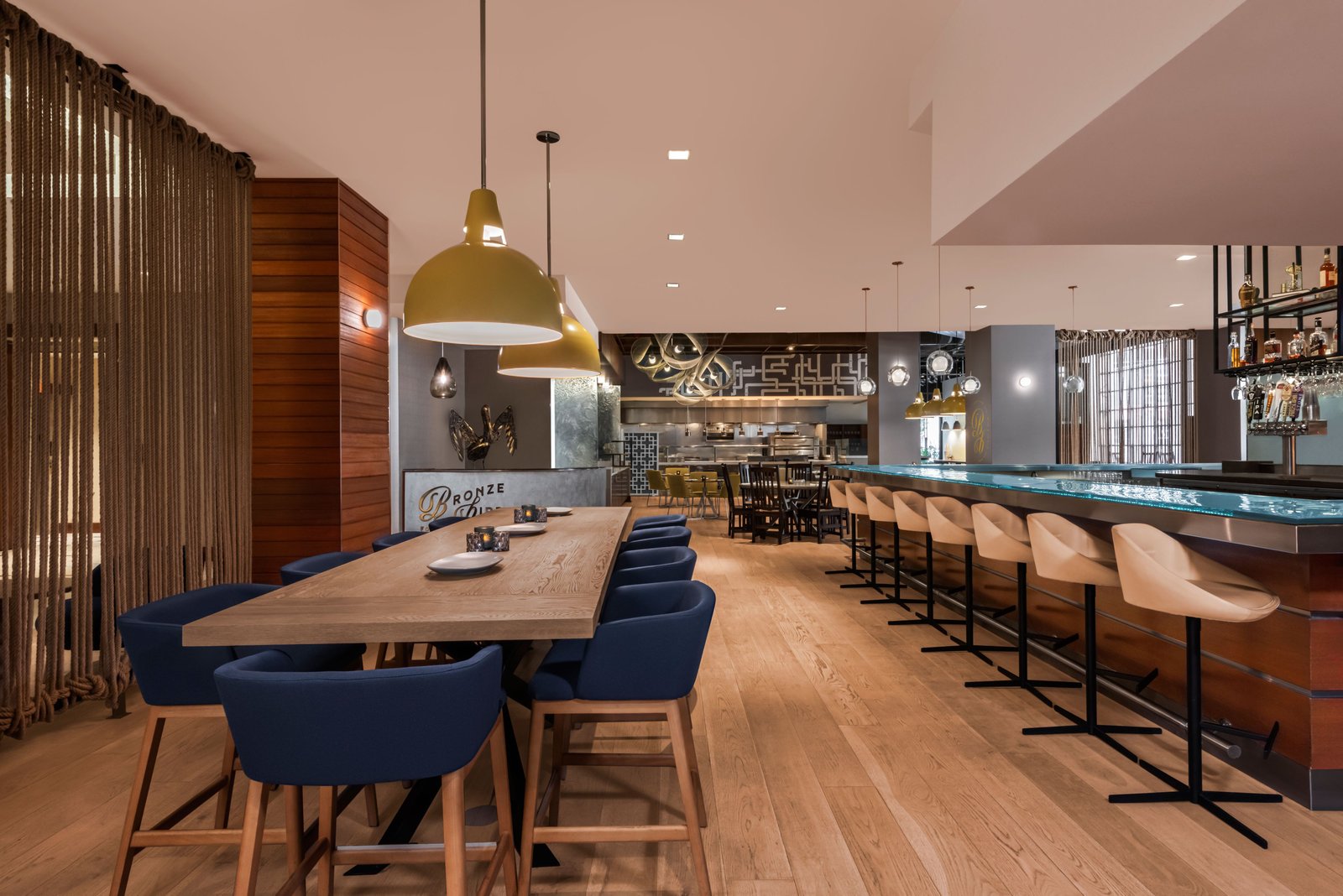The Westin Gaslamp Quarter San Diego, at the table