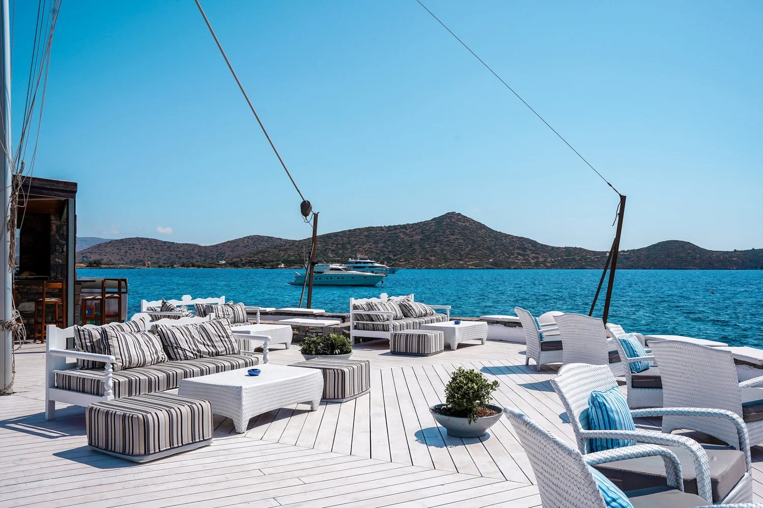 Elounda Beach Hotel & Villas, veghera jetty bar