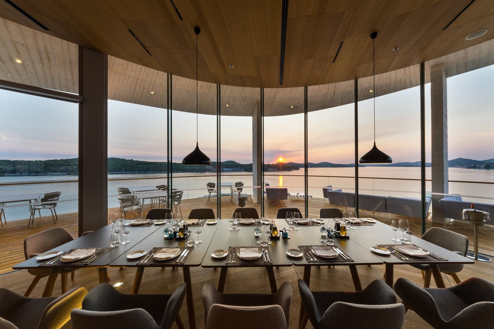 D-Resort Sibenik, an SLH Hotel, at the table