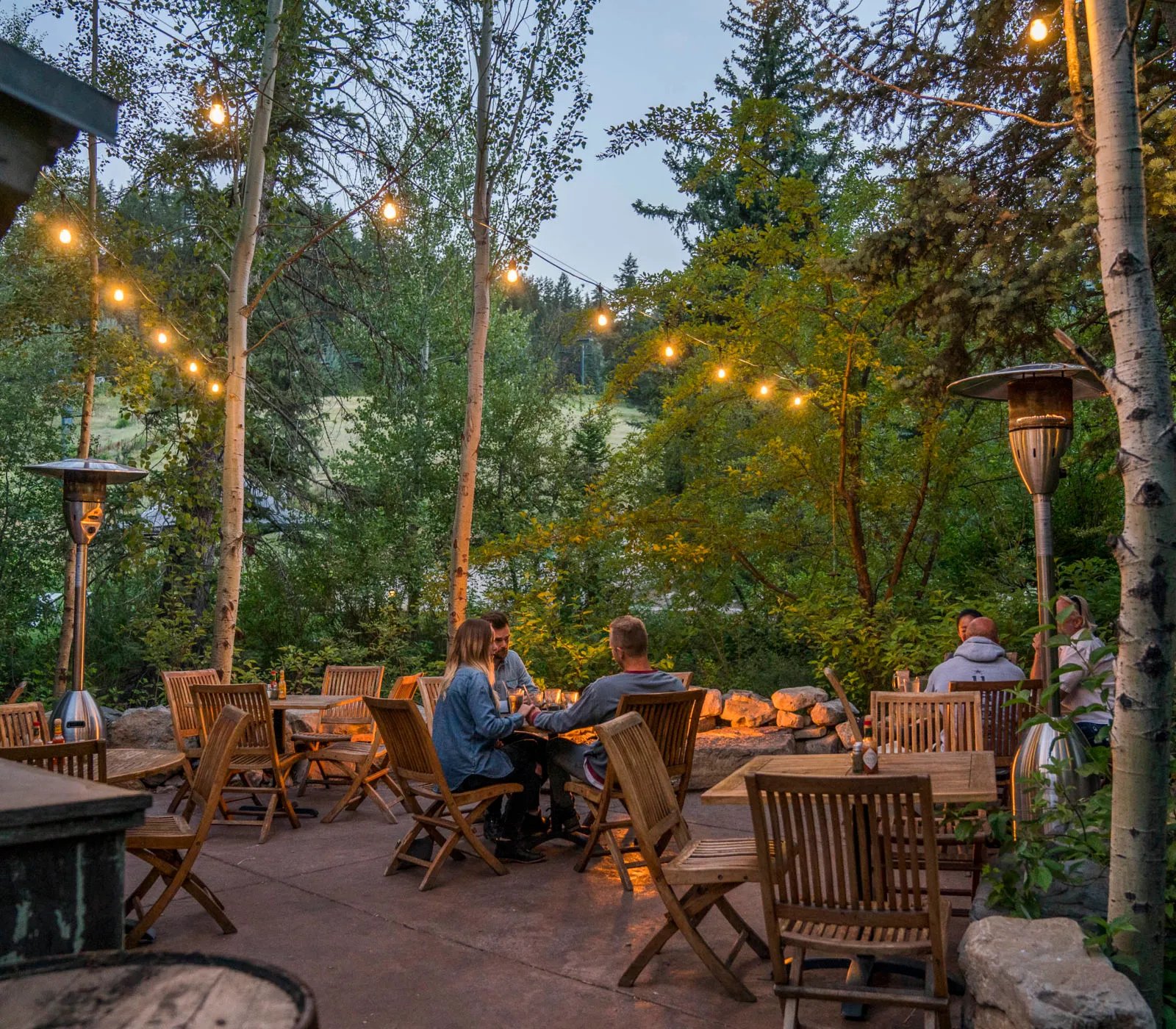 The Inn at Sundance Resort, at the table