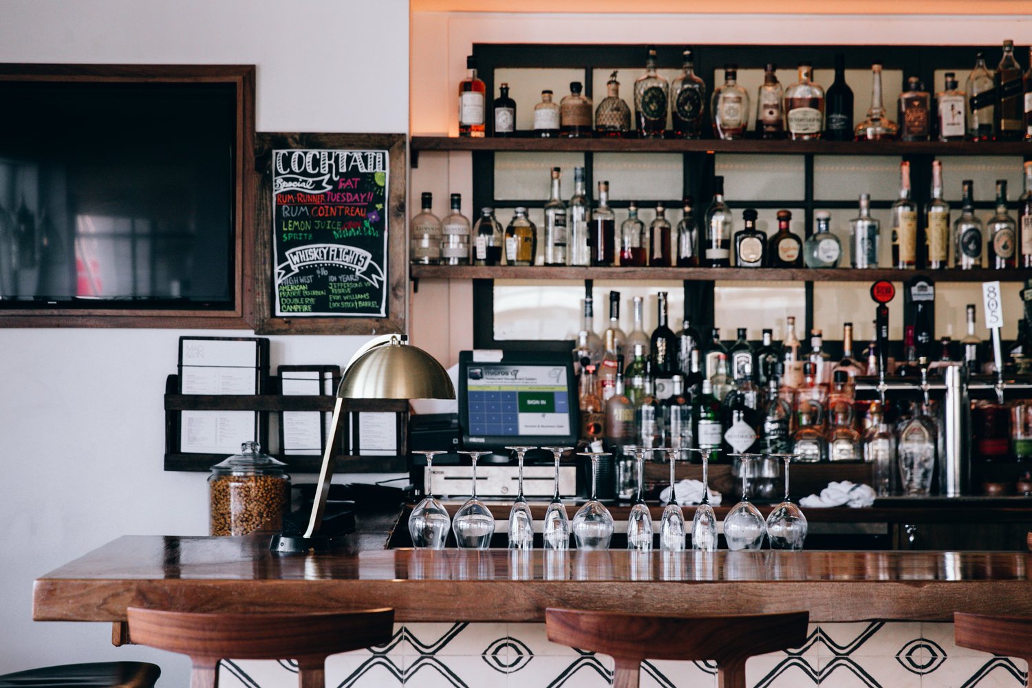 The Landsby, at the table