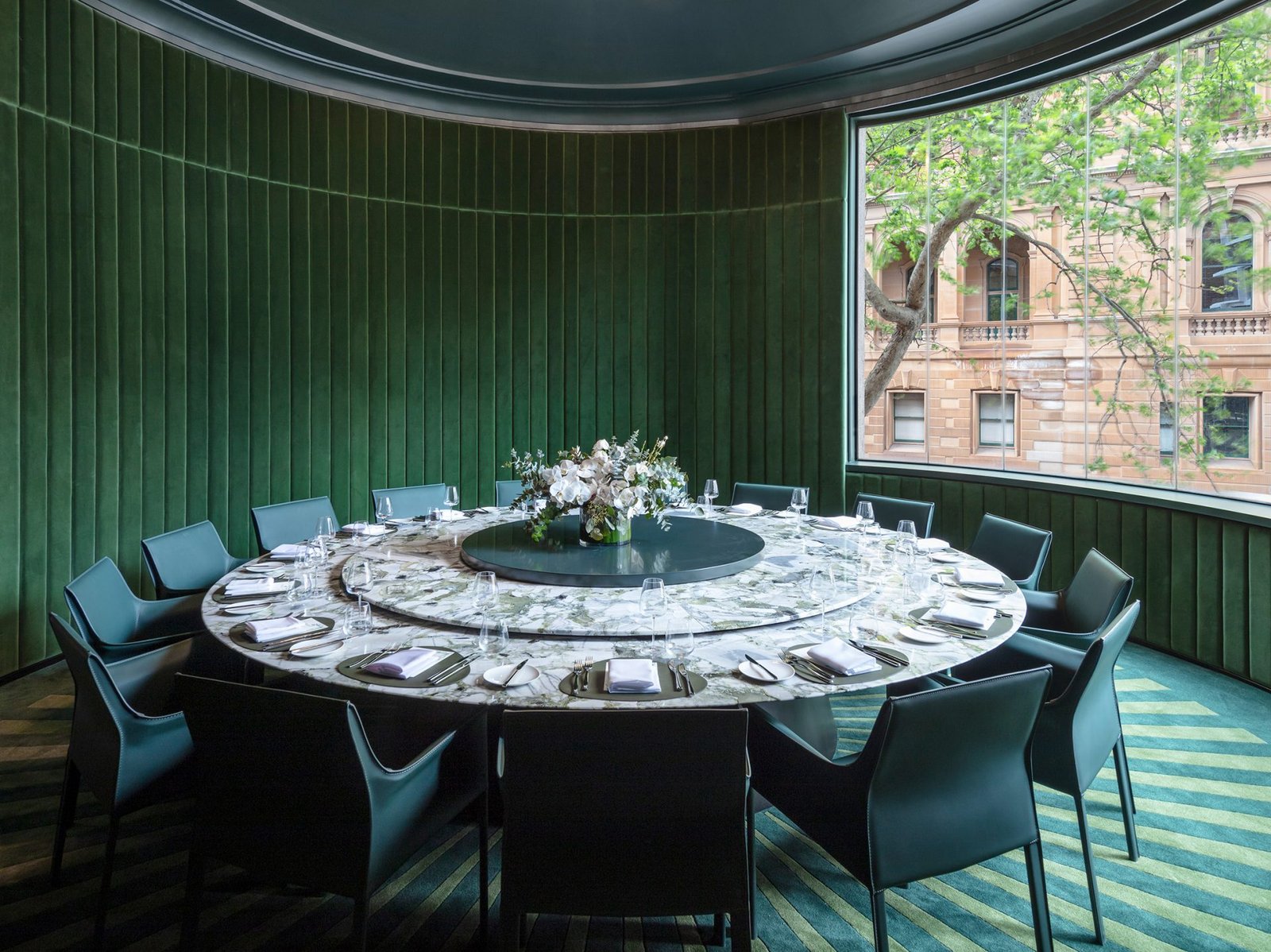 InterContinental Sydney, at the table