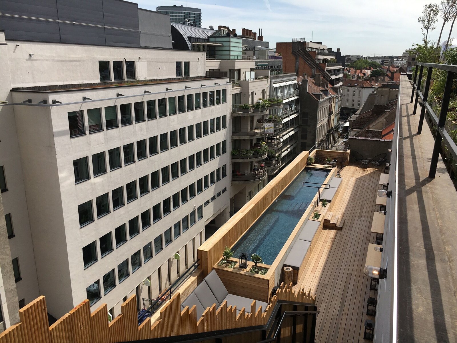 JAM Hotel Brussels, the pool