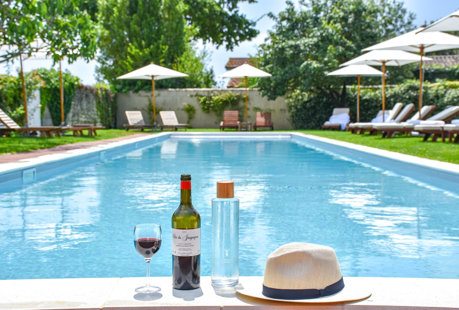 Château Cordeillan-Bages - Relais & Châteaux, the pool
