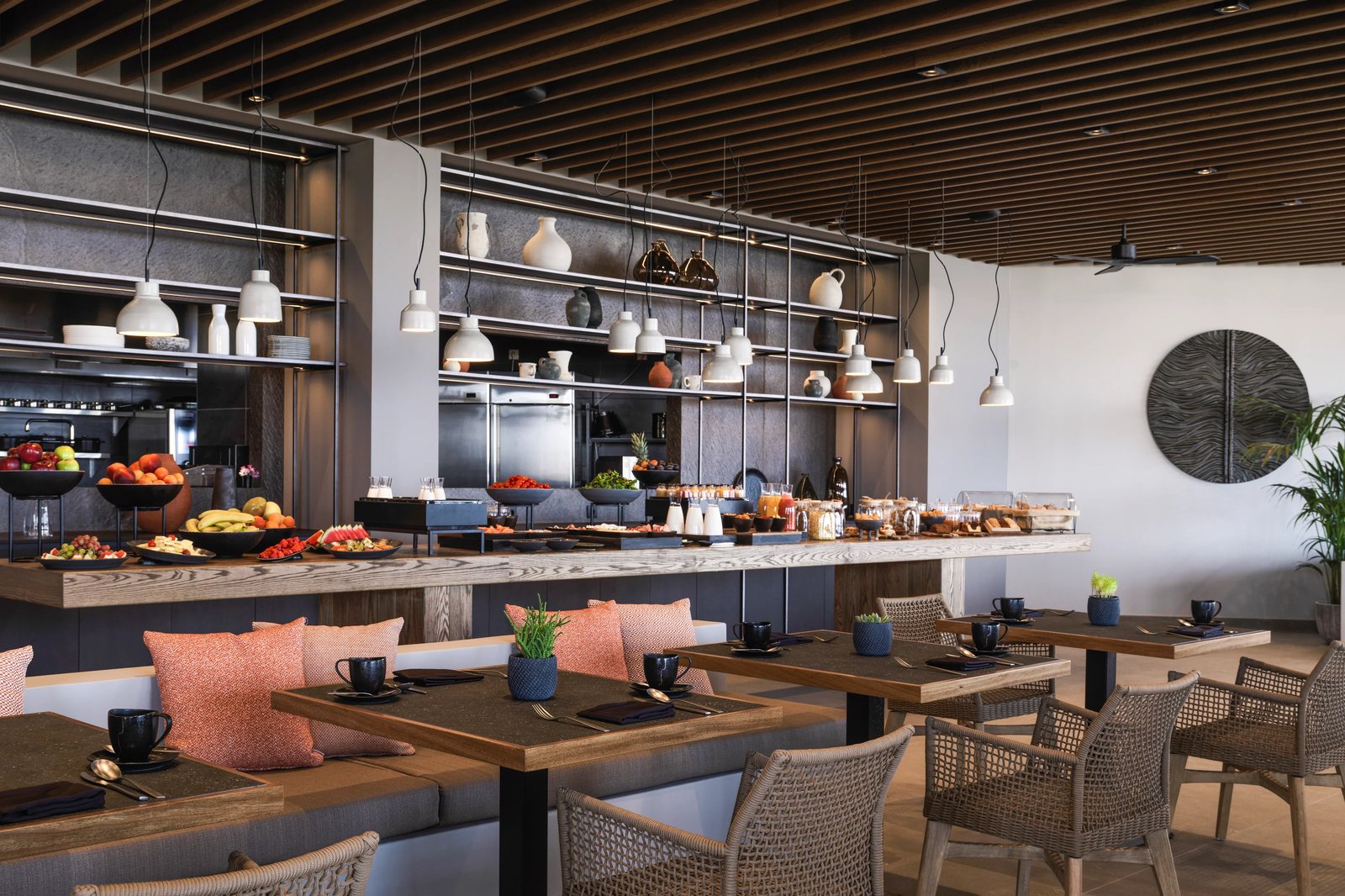 Magma Resort Santorini - The Unbound Collection by Hyatt, at the table