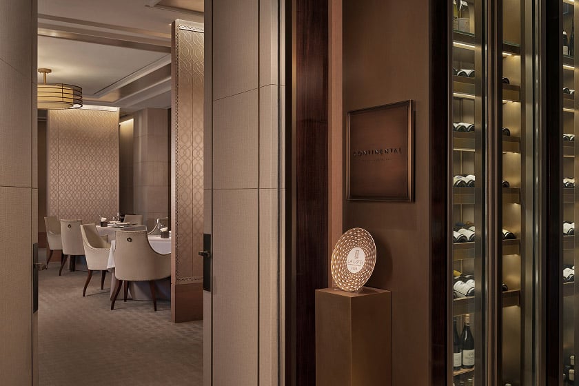 The Shilla Seoul, at the table