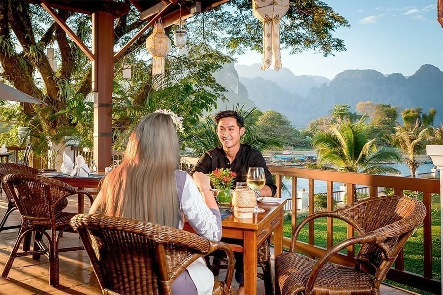 Riverside Boutique Resort, restaurant du crabe d’or