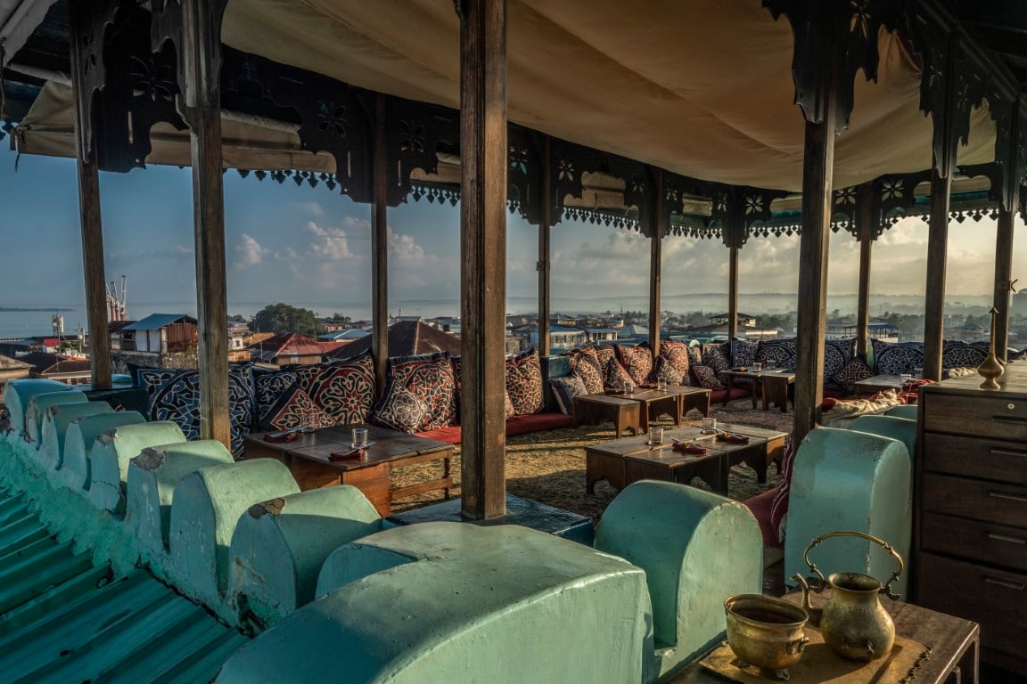 Emerson Spice Hotel, the rooftop tea house