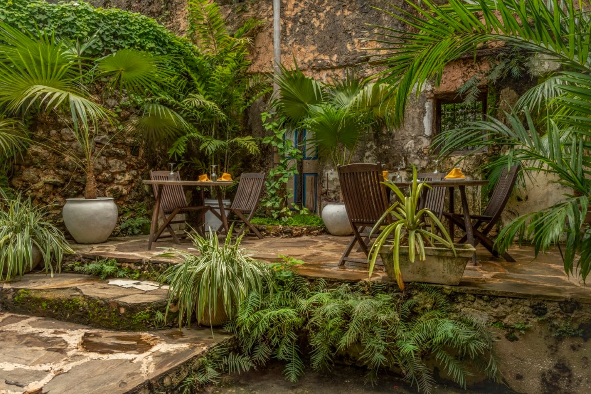 Emerson Spice Hotel, the secret garden