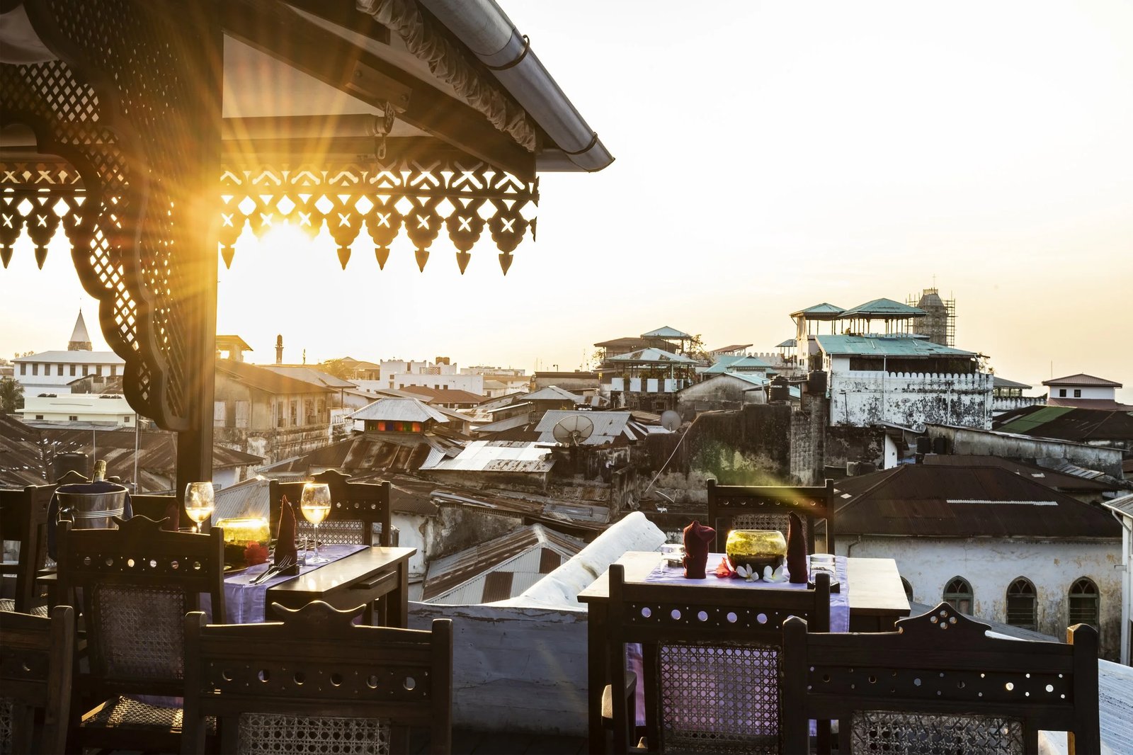 Emerson Spice Hotel, the rooftop tea house
