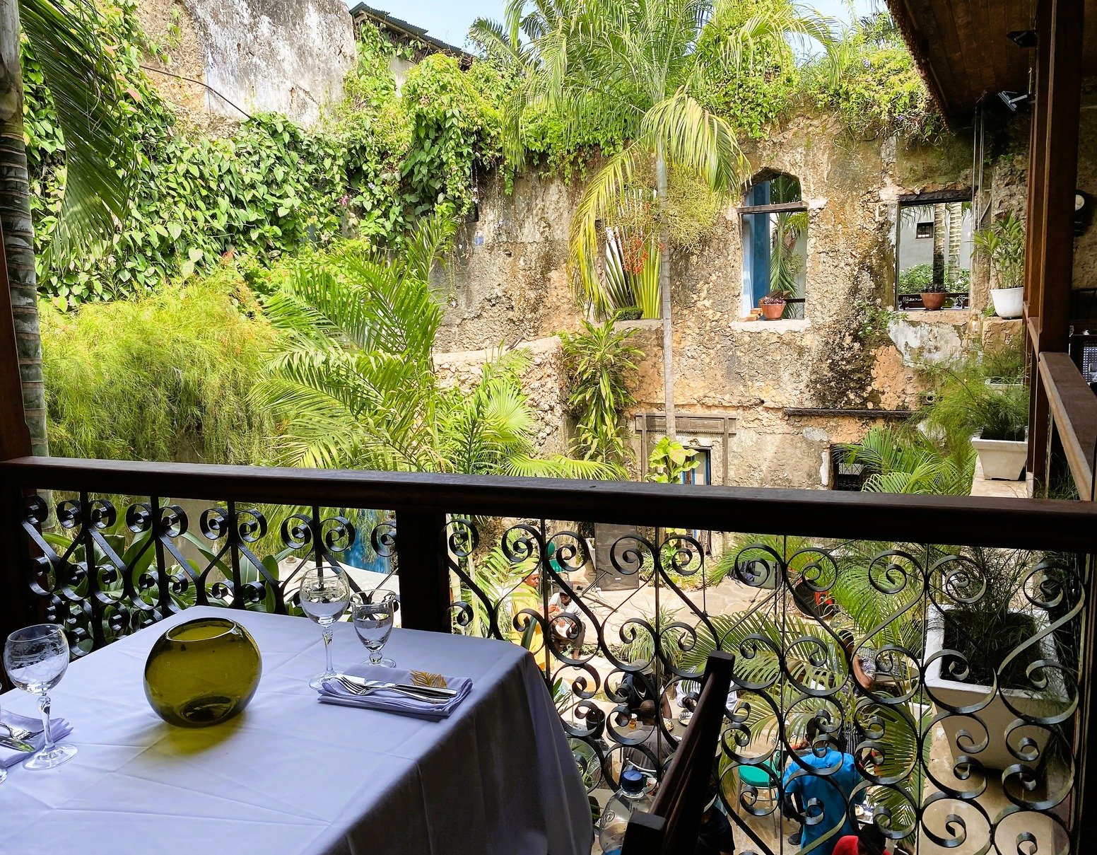 Emerson Spice Hotel, the secret garden