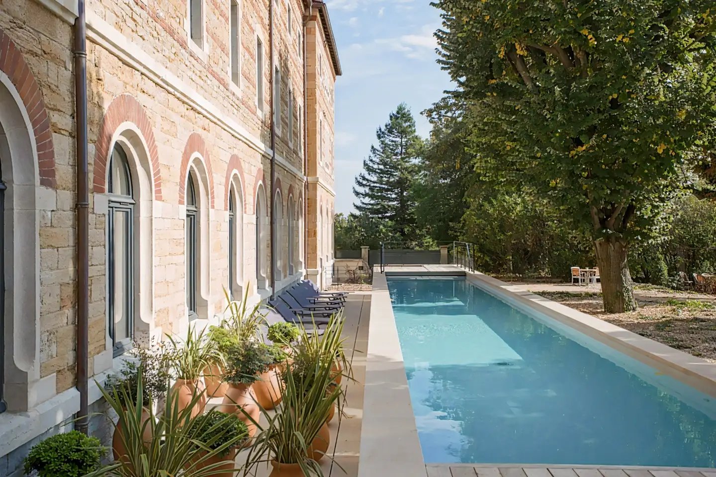 Fourvière Hotel, the pool