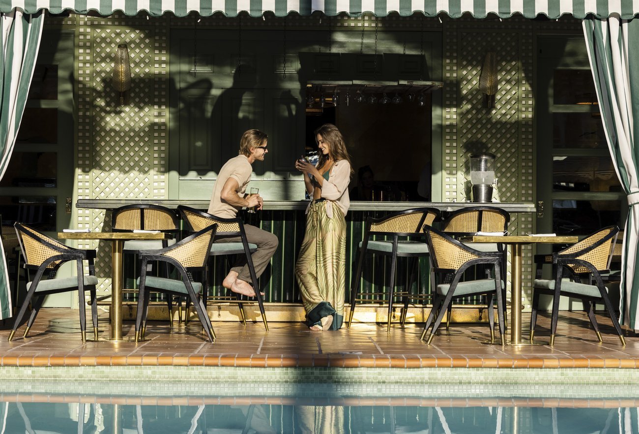 The Colony Palms Hotel and Bungalows, the colony club