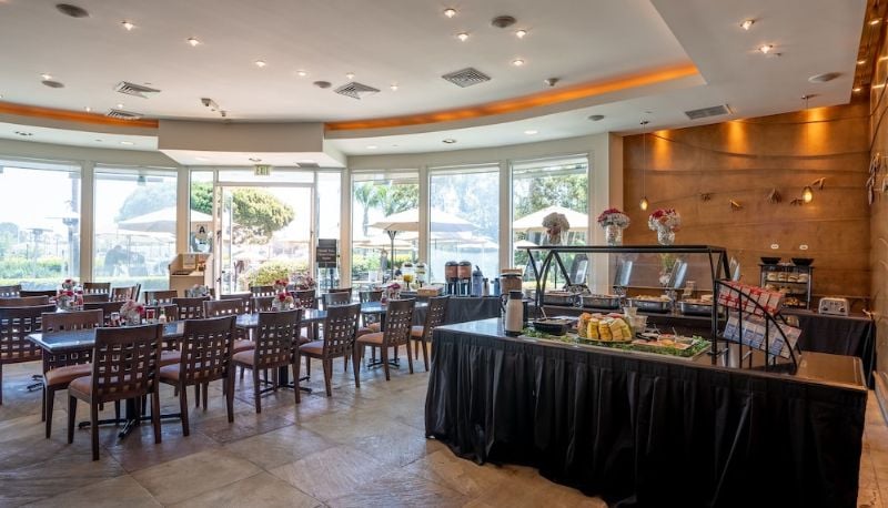 The Dana on Mission Bay, at the table