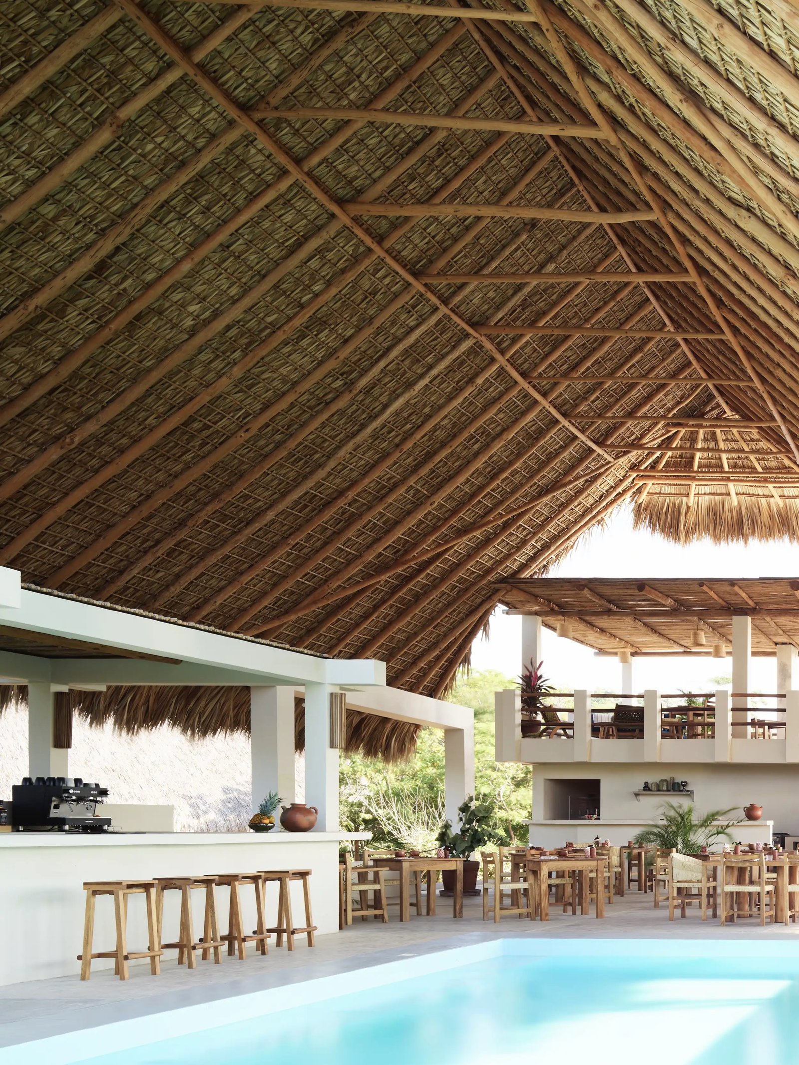 Cocolia Hotel, at the table