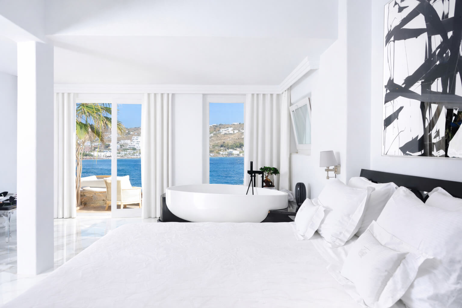 Kivotos Mykonos, rooms