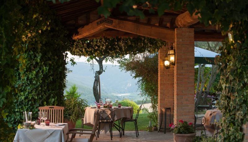 Tenuta Di Canonica, at the table