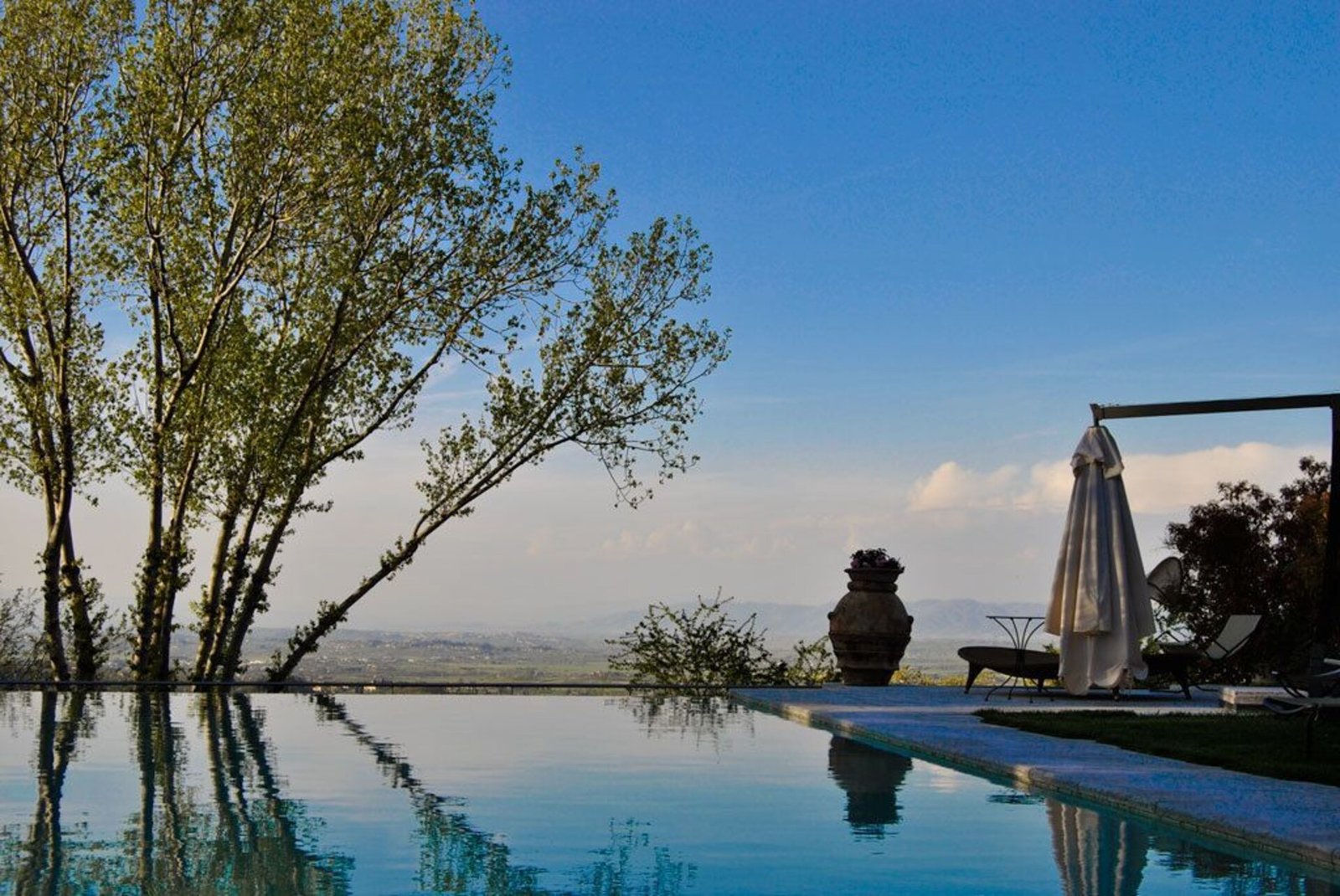 Villa Cicolina, the pool
