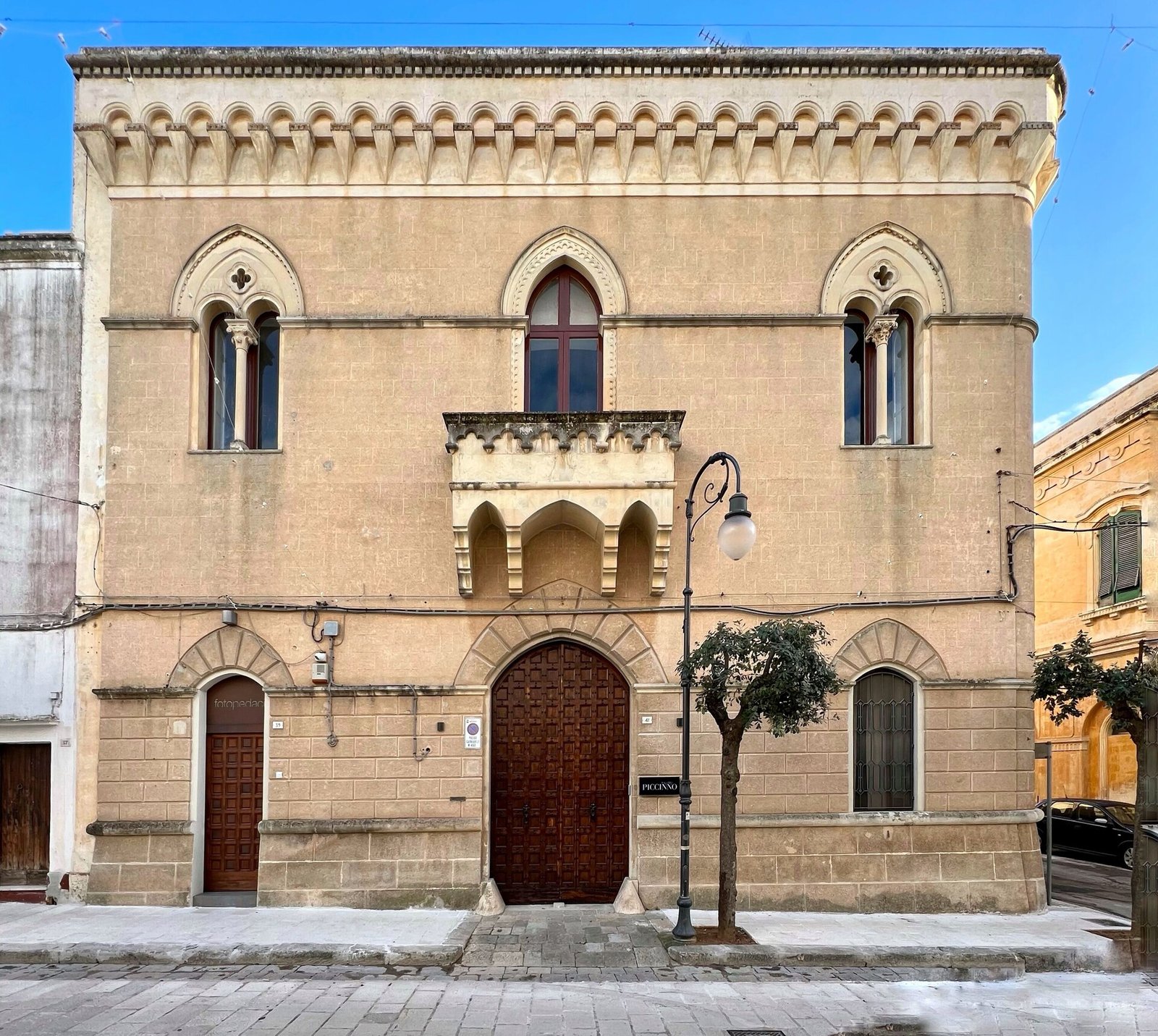 Palazzo Piccinno, how it began