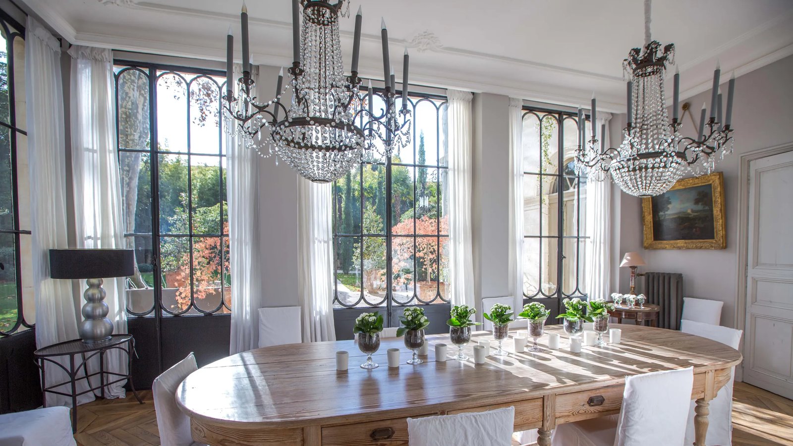 La Divine Comédie, the orangery