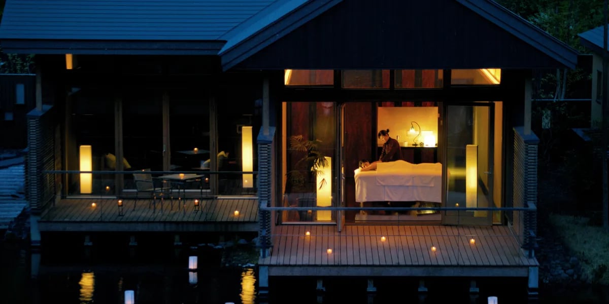 Hoshinoya Karuizawa, the spa