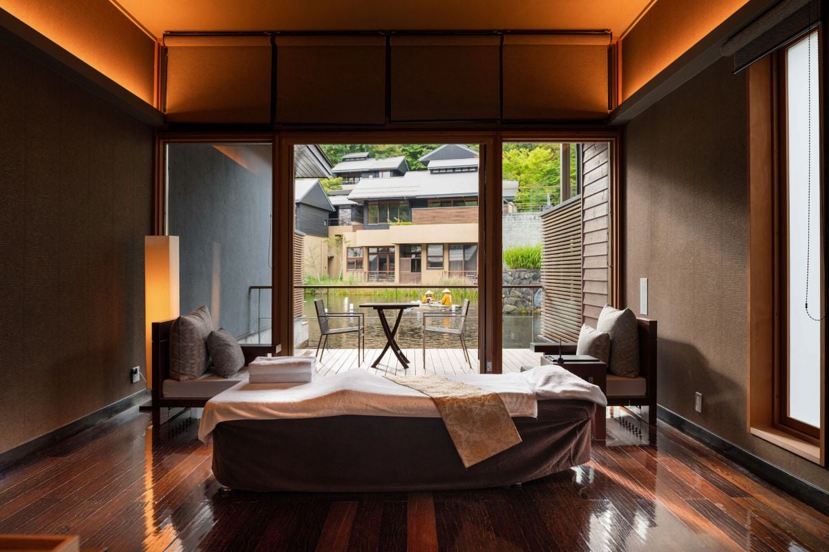 Hoshinoya Karuizawa, the spa