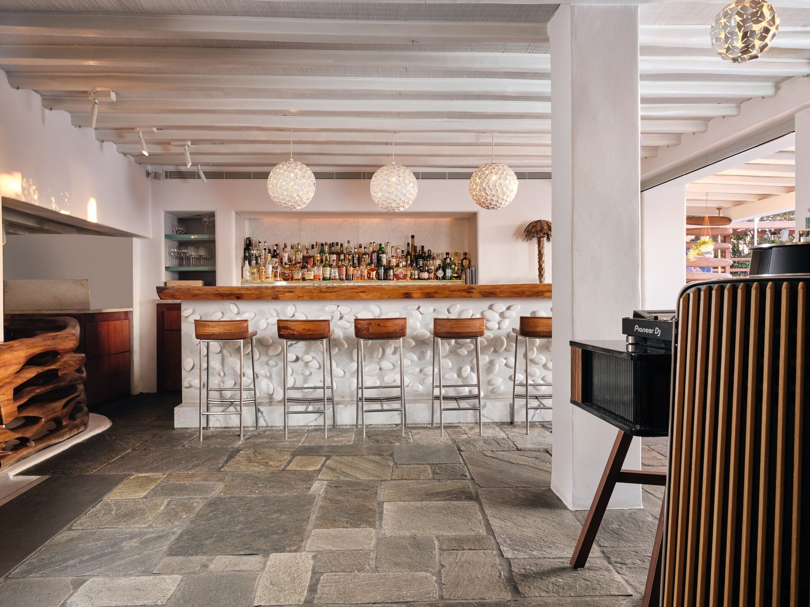Belvedere Hotel Mykonos - The Leading Hotels of the World, at the table