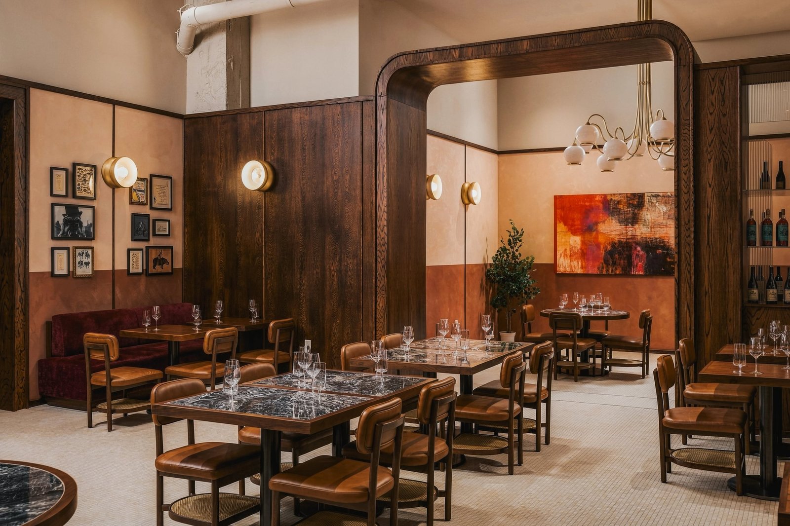 Recess Hotel & Club, at the table