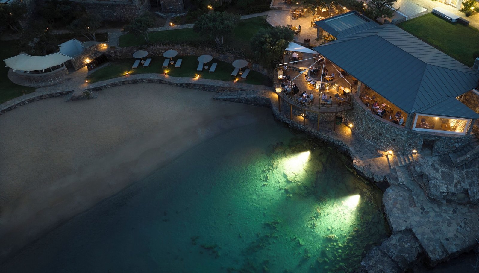 Elounda Mare Hotel, Relais & Chateaux, at the table