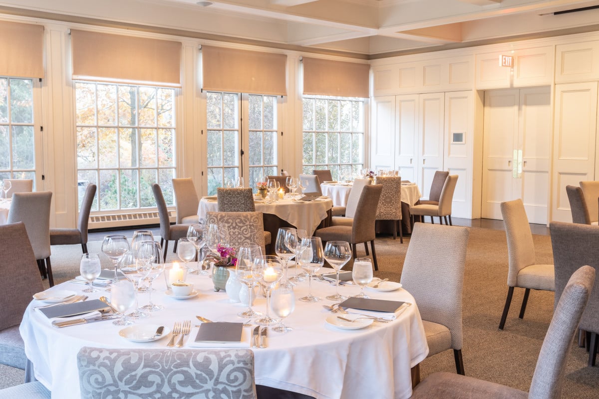 Langdon Hall Country House Hotel & Spa, at the table