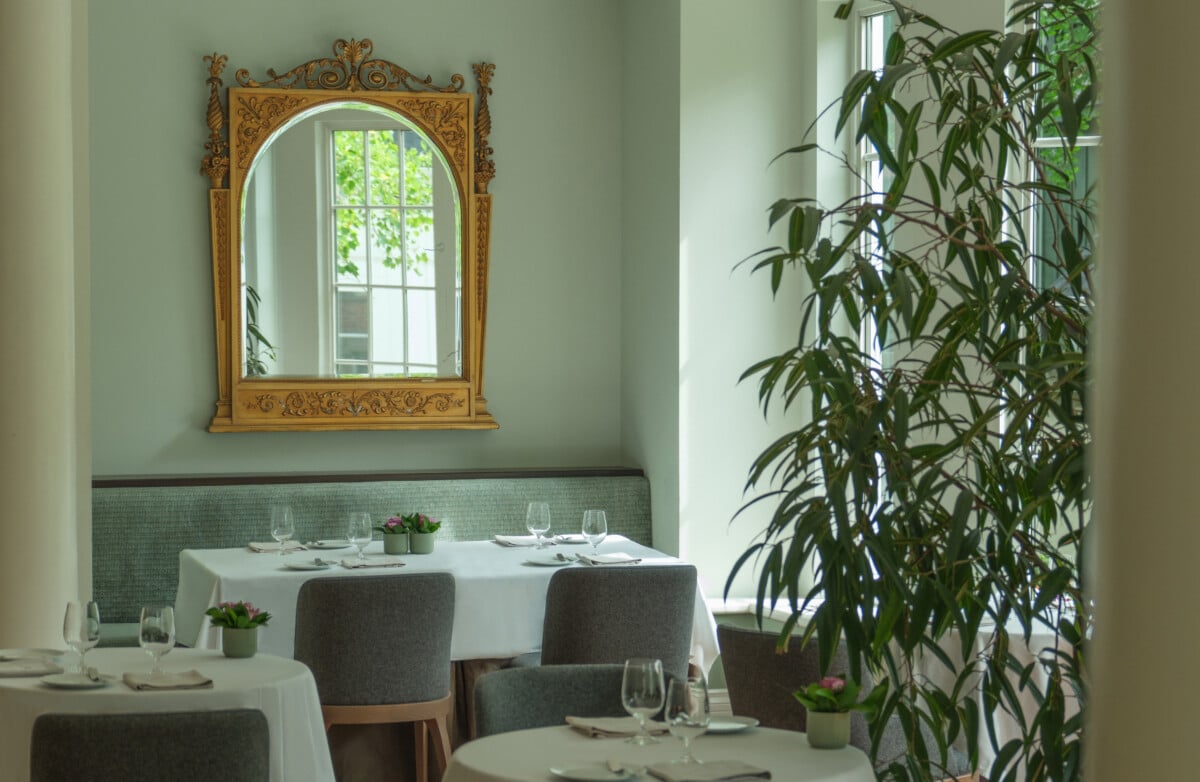 Langdon Hall Country House Hotel & Spa, at the table
