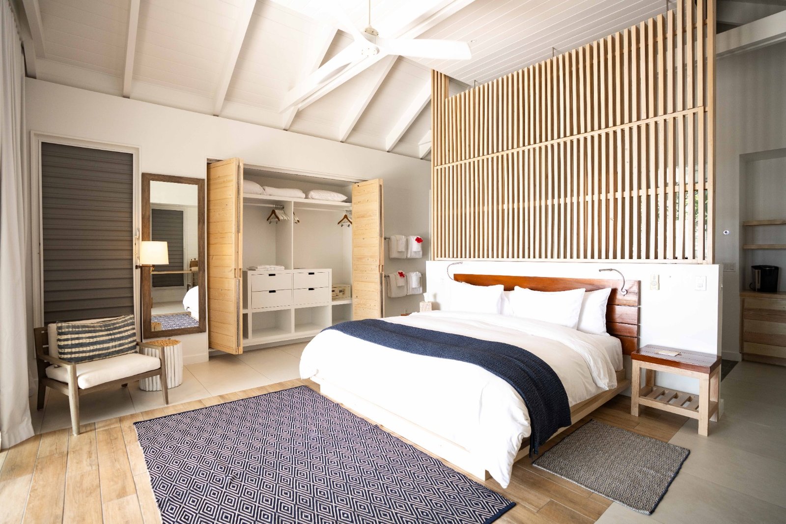 Pine Cay Villas, rooms