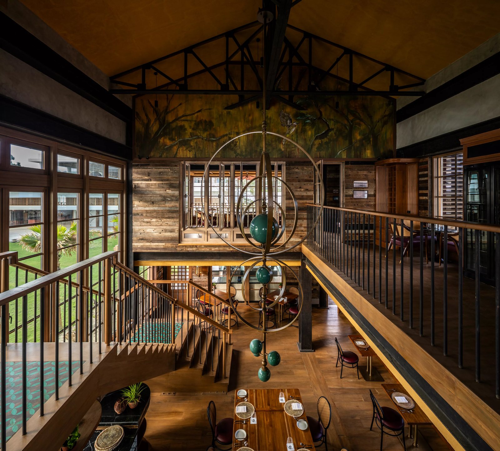 South Palms Resort and Spa Panglao, at the table