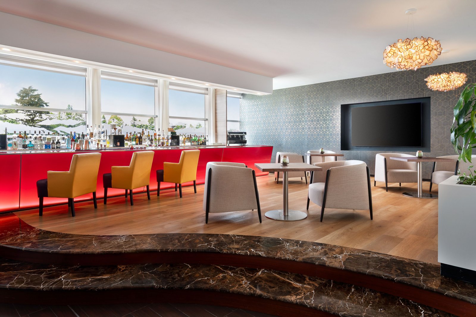 Sheraton Milan Malpensa Airport Hotel & Conference Centre, at the table