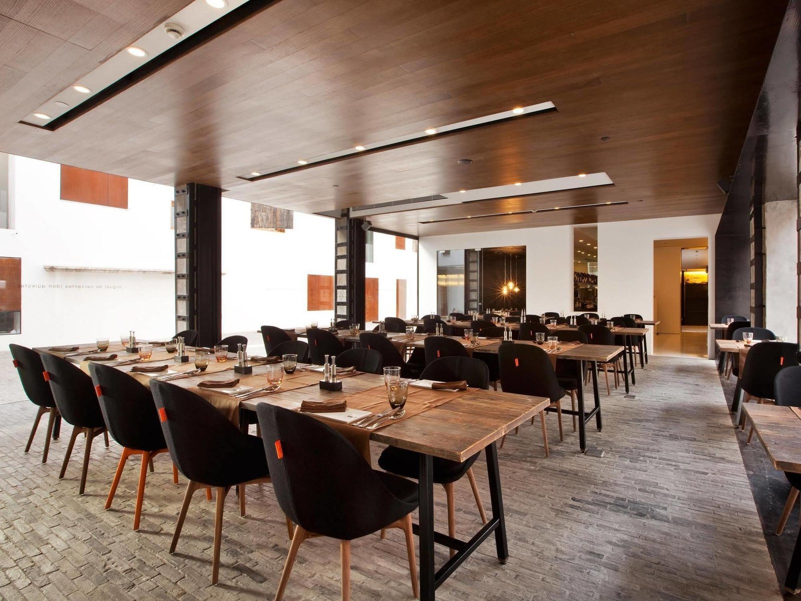 The Waterhouse at South Bund, table no. 1