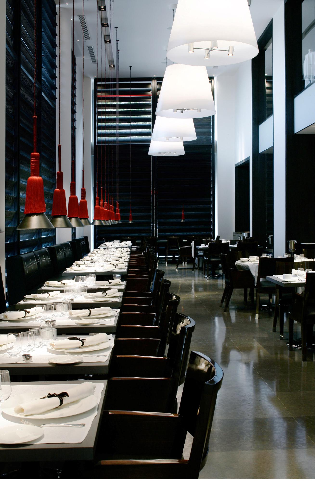 Hotel Puerta America Madrid, at the table
