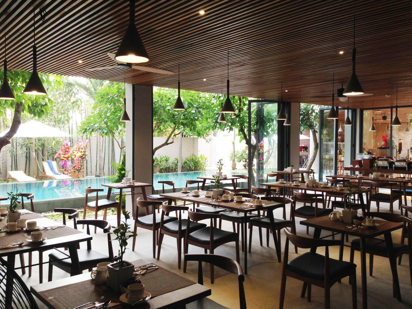 Atlas Hotel, botanic restaurant