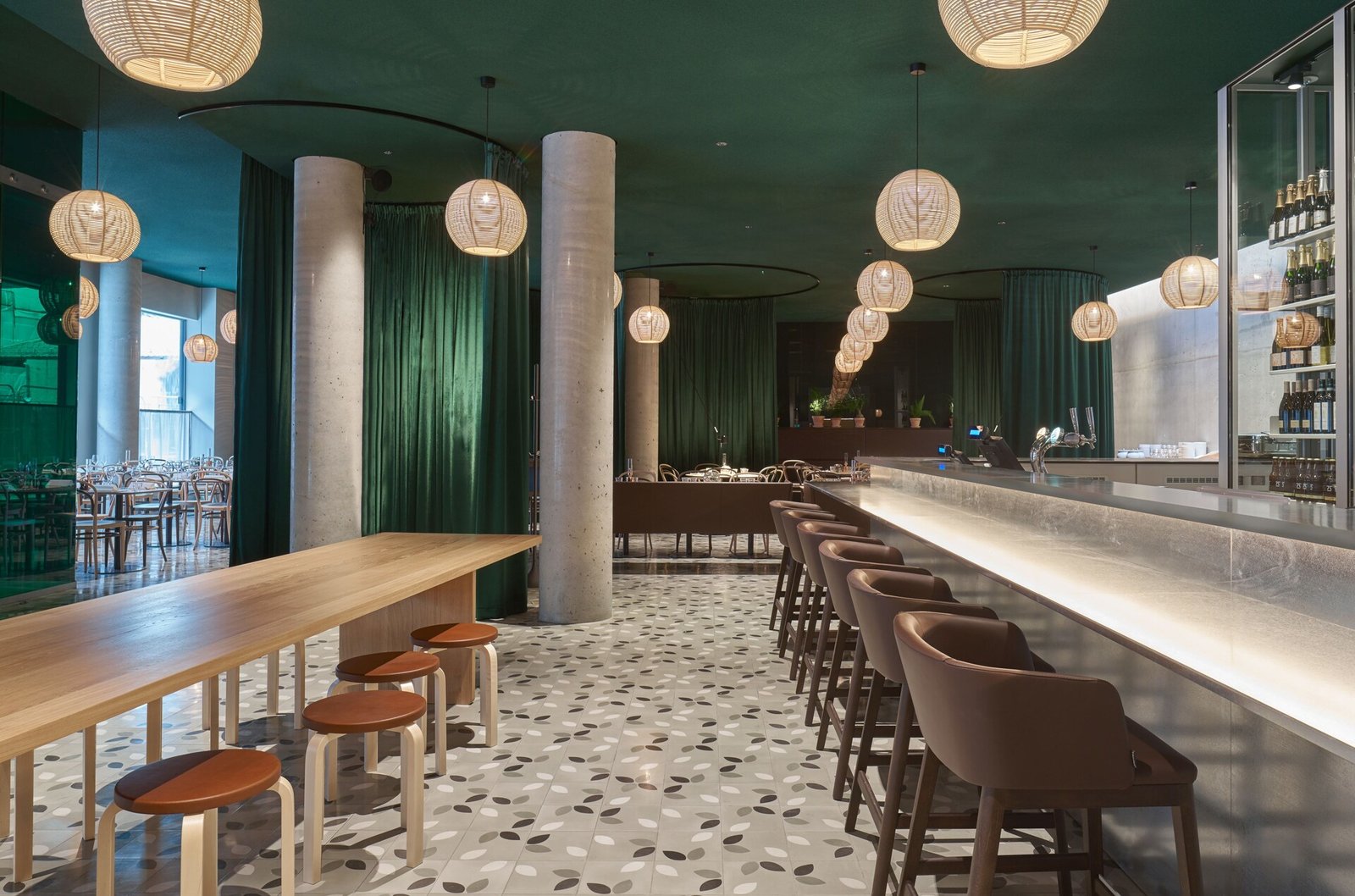 Zander K Hotel, matbaren