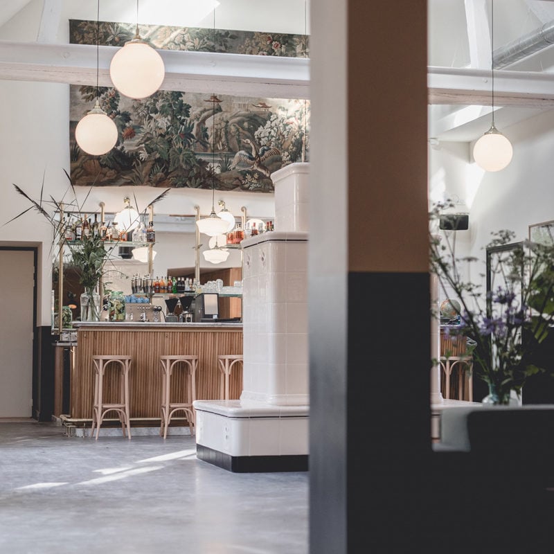 Le Barn, the bar at the bergerie