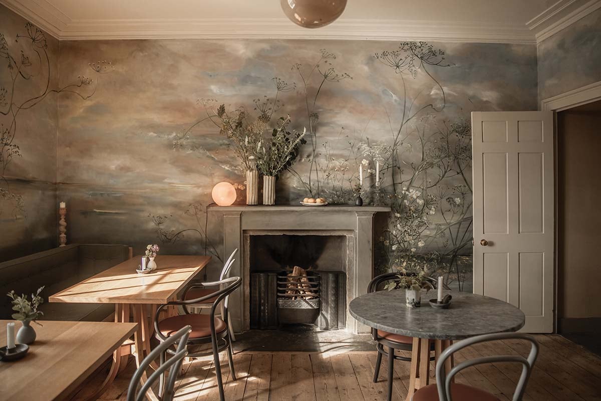 Lundies House, the dining room